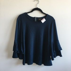 Brand New with Tags W5 Dark Teal Shirt